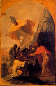 Appearance Of St. Isidore In Front Of King Ferdinand — Francisco José De Goya Y Lucientes, Romanticism