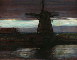 Stammer Mill with Streaked Sky