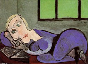 Reclining Woman Reading — Pablo Picasso