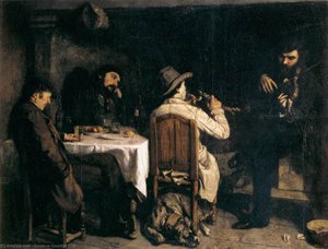 After Dinner At Ornans — Gustave Courbet, Realism