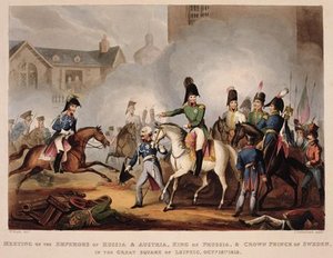 Meeting Of The Emperors Of Russian And Austria