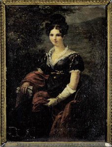 Esquisse Pour Le Portrait De Madame De Mirbel — François Joseph Heim
