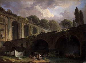 Villa Madama Near Rome — Hubert Robert