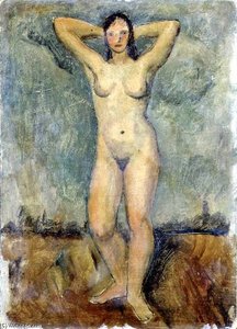Standing Nude — Christopher Wood