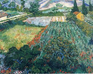 Field With Poppies — Vincent Willem Van Gogh