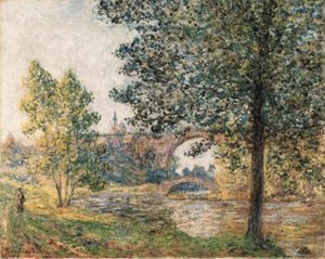 Bords De La Cure, Effet De Soleil, Le Soir — Francis Picabia