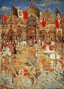 Splash Of Sunshine And Rain — Maurice Brazil Prendergast