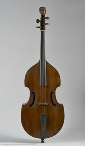 Bass Viola Da Gamba — Michel Collichon, Baroque Portraiture