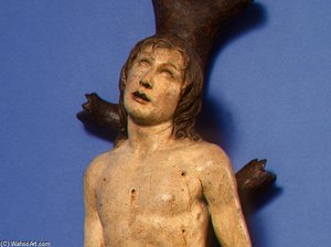 Saint Sebastian (detail) — Matteo Civitale