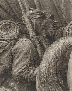 Robert Gould Shaw Memorial By Augustus Sain Gaudens, No. 6 — Richard Benson