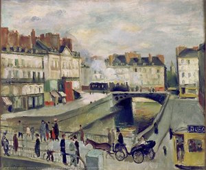 L'erdre Au Pont D'orléans, Nantes — Henri Ottmann