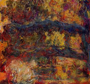The Japanese Bridge — Claude Monet