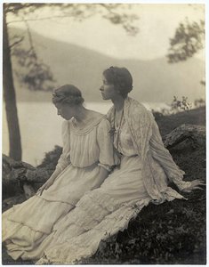 Two Women Under a Tree