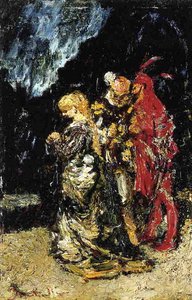 Margaree, Faust And Mephisto — Adolphe Joseph Thomas Monticelli