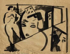 Woman and Revolver