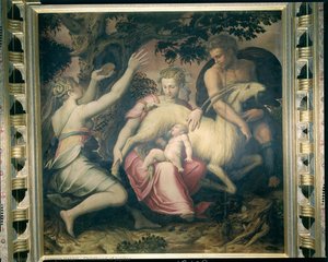 Childhood Of Jupiter — Giorgio Vasari