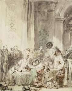 The Competition — Jean-honoré Fragonard