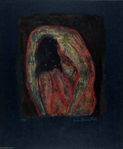 Woman Bending Down — Fritz Blumenthal