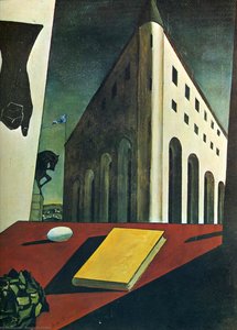 Untitled (7436) — Giorgio De Chirico, Surrealist Landscape