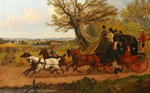 The Chester To London Mail Coach — Samuel Henry Gordon Alken