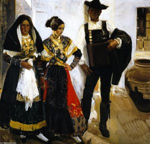 Salamancan Types — Joaquín Sorolla Y Bastida, Sorolla Style