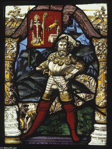 Stained-glass Panel — Carl Von Egeri