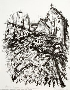 Rio De Sange. River Of Blood — Paul Werner, Expressionism