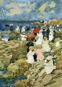 Handkerchief Point (coastal Scene) — Maurice Brazil Prendergast