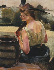 By The Well — Jacek Malczewski