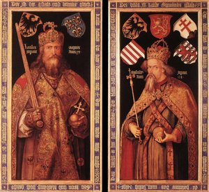 Emperor Charlemagne And Emperor Sigismund — Albrecht Dürer