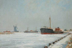 'acclivity' On The Yare, Norfolk — Frank Mason