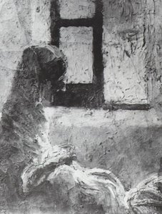 Grandmother Ana Sewing, Circa 1920 — Salvador Dalí