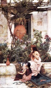 The Toilet (aka At Capri) — John William Waterhouse