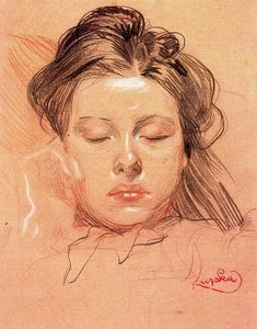 Sleeping Face — František Kupka