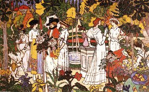 Women In A Garden — József Rippl-rónai