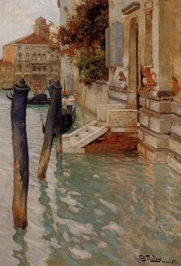 On The Grand Canal, Venice — Frits Thaulow