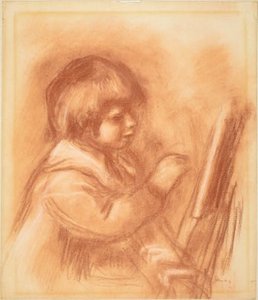 The Artist's Son Claude Or ''coco'' — Pierre-auguste Renoir, Impressionist Style
