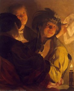 The Concert — Hendrick Terbrugghen, Baroque