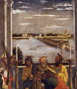 Death Of The Virgin (detail) — Andrea Mantegna