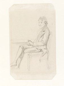 Portrait Of John Soane — Daniel Maclise