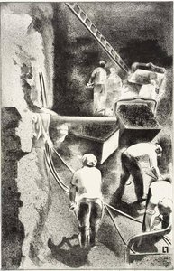 Rock Bottom — Louis Lozowick