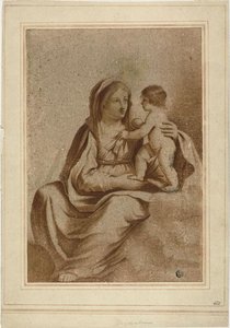 Virgin And Child — Guercino