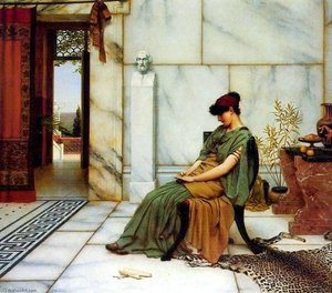 The Engagement Ring (also Known As The Betrothal Ring) — R.b.a John William Godward