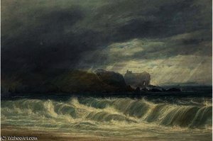 Red Bay Castle, Co. Antrim — Andrew Nicholl