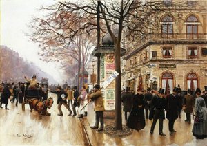Street Scene — Jean Georges Béraud