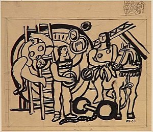 The Rider ( The Juggler, The Acrobat) — Fernand Léger