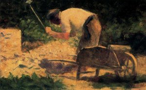 The Stone Breaker — Georges Seurat