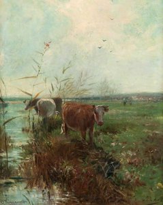Landscape With Cattle — Willem Maris