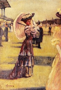 At The Races — Marguerite Rousseau