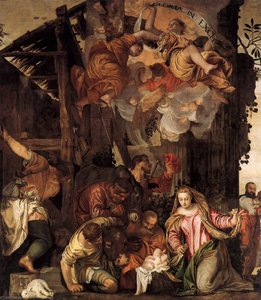 Adoration Of The Shepherds — Paolo Veronese, Venetian Renaissance
